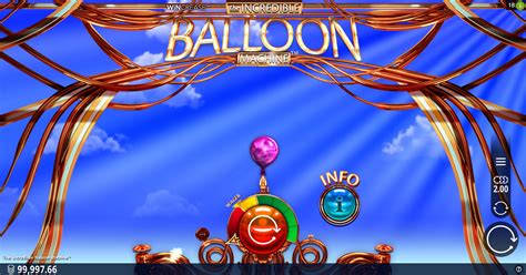balloon machine slot